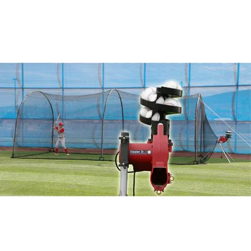 Heater Sports pitching and fielding machines